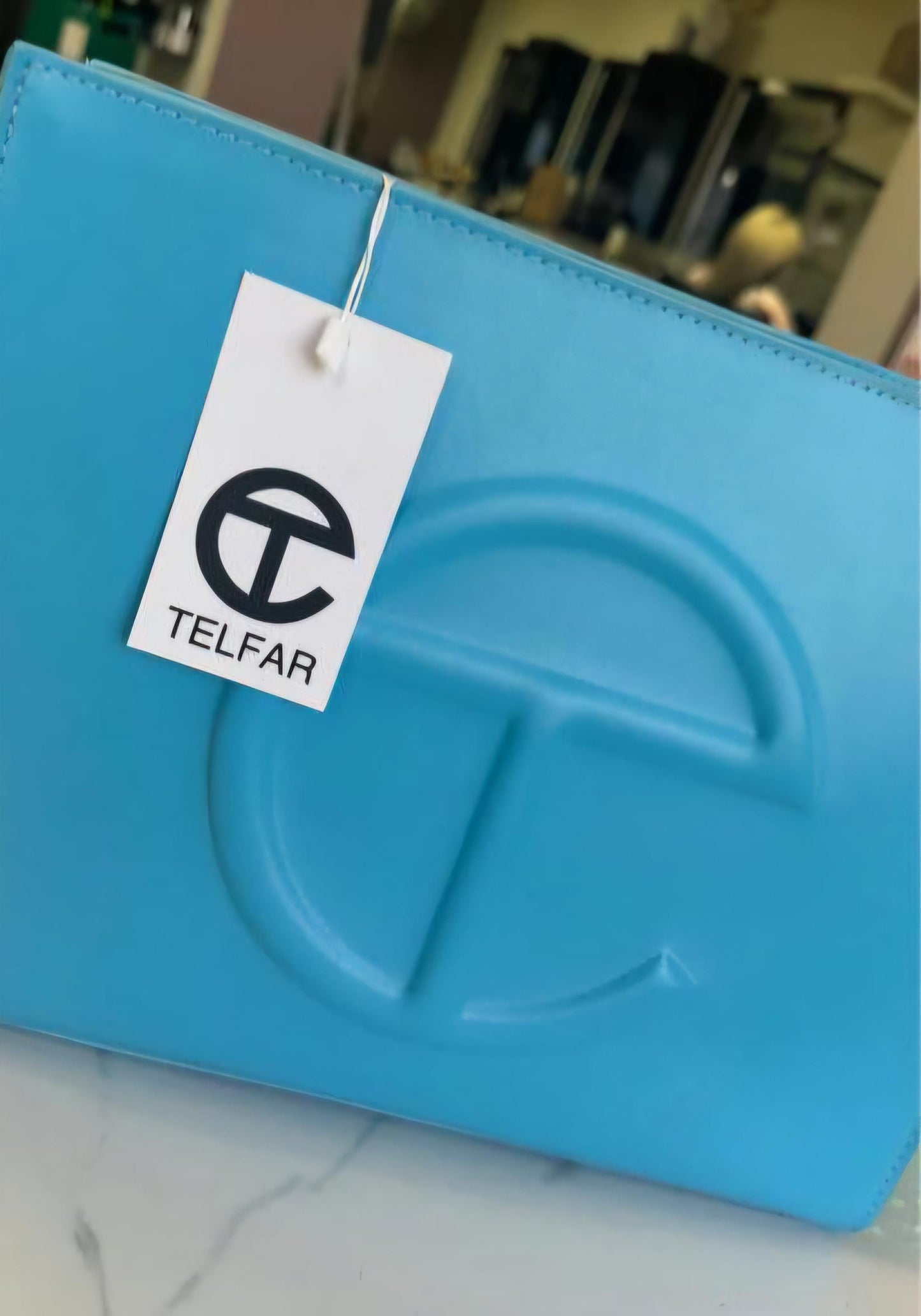 TELFAR BLUE PURSE